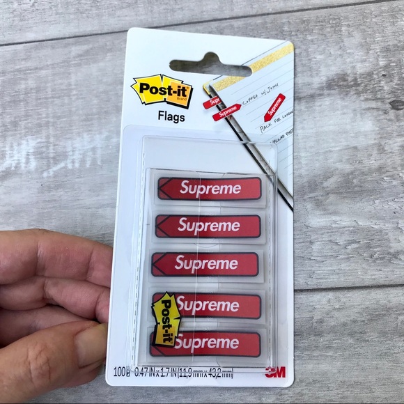 Supreme Post-It Flags FW19 New In Hand - Picture 2 of 3